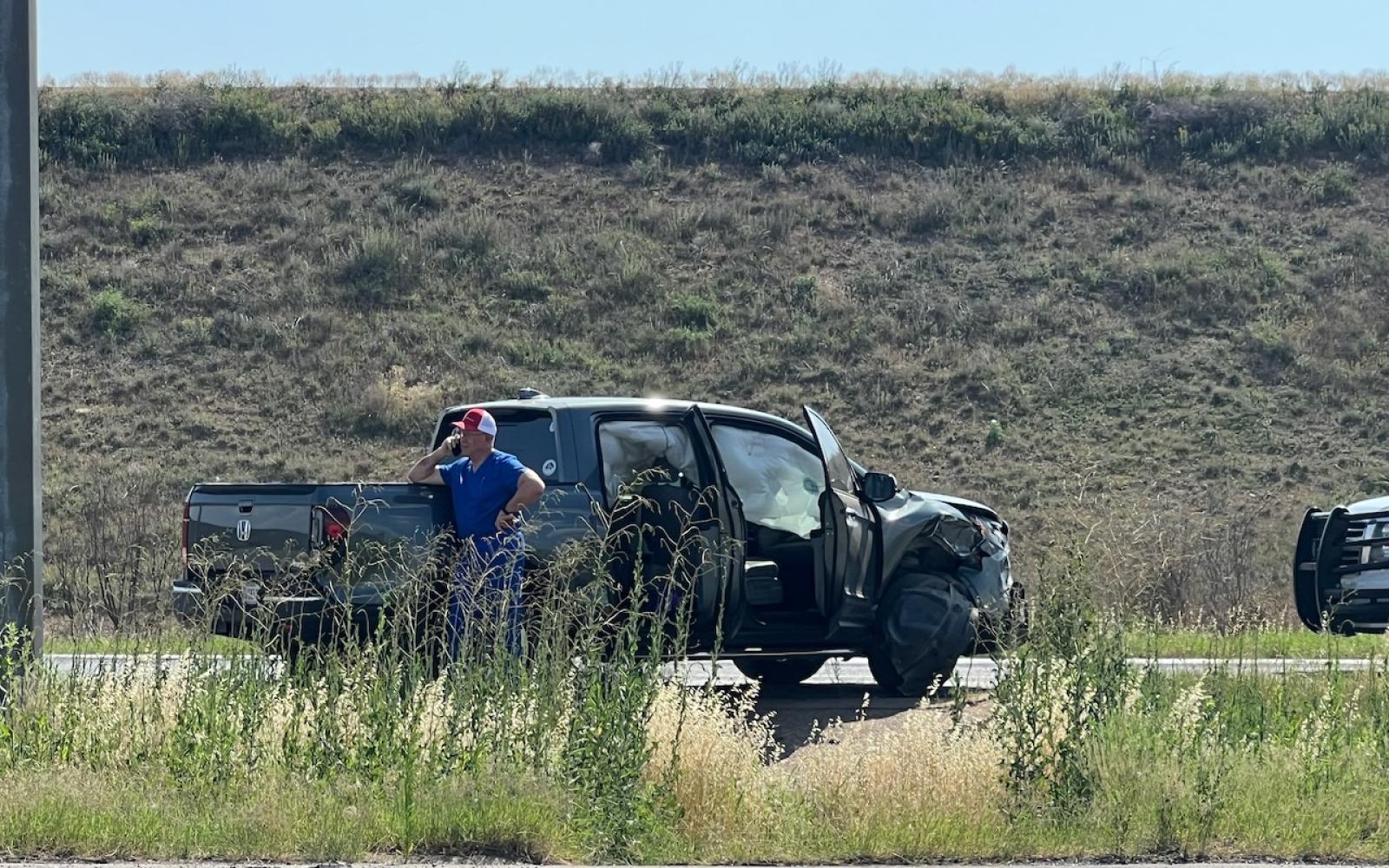 Another crash on FM 2105