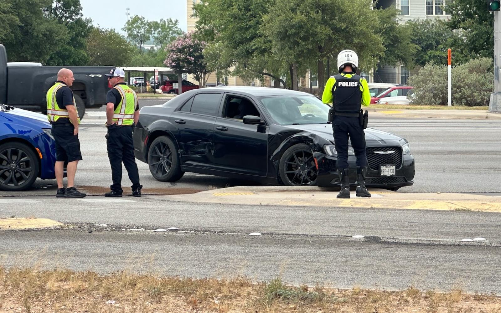 2 Chryslers Collide in the Chicken District
