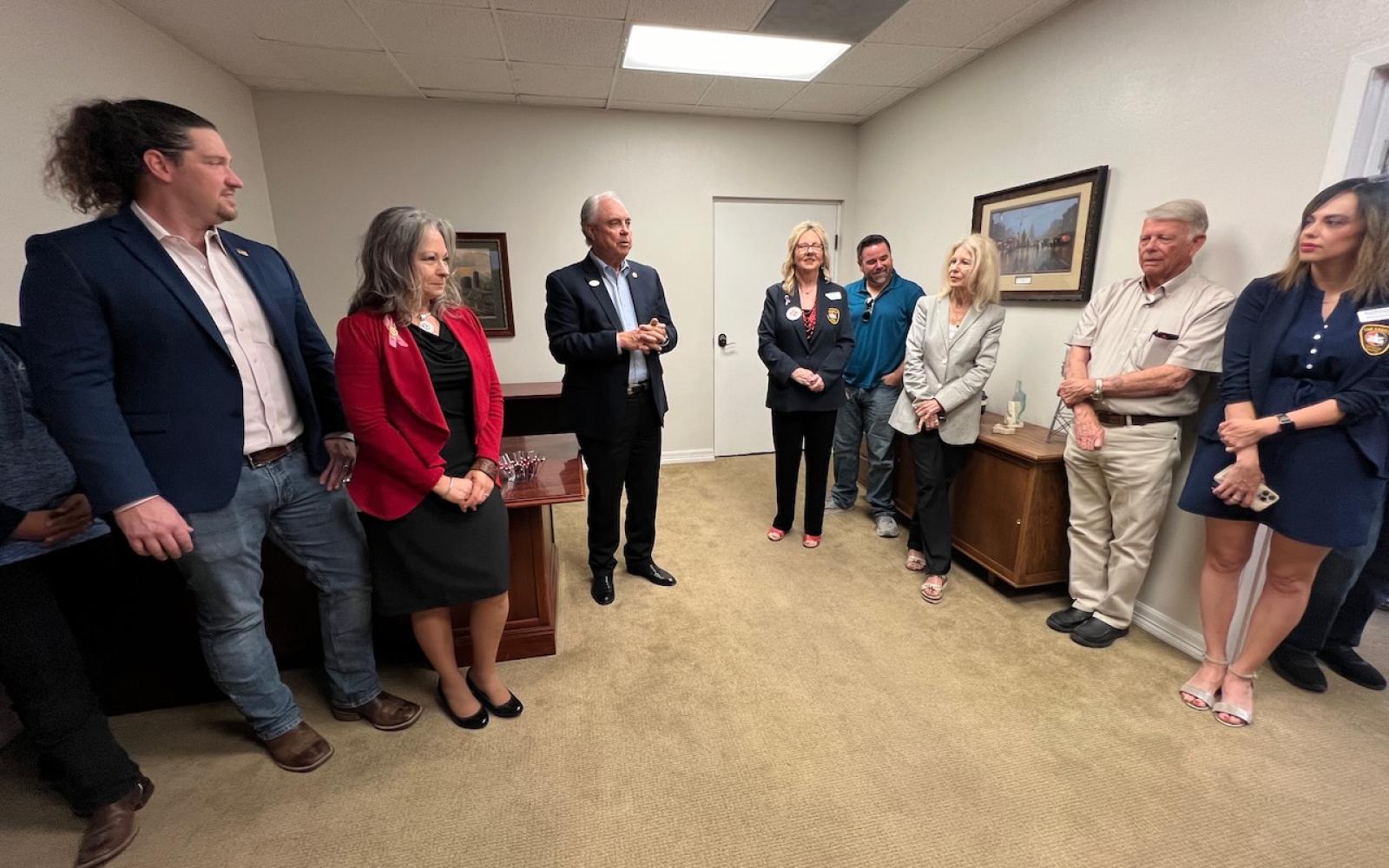 Rep Drew Darby moves into new offices on June 10, 2024.