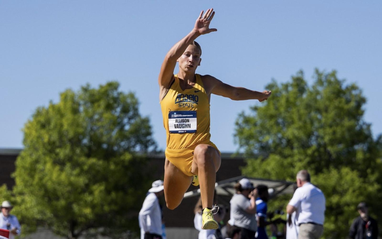 Angelo State's Allison Vaughn