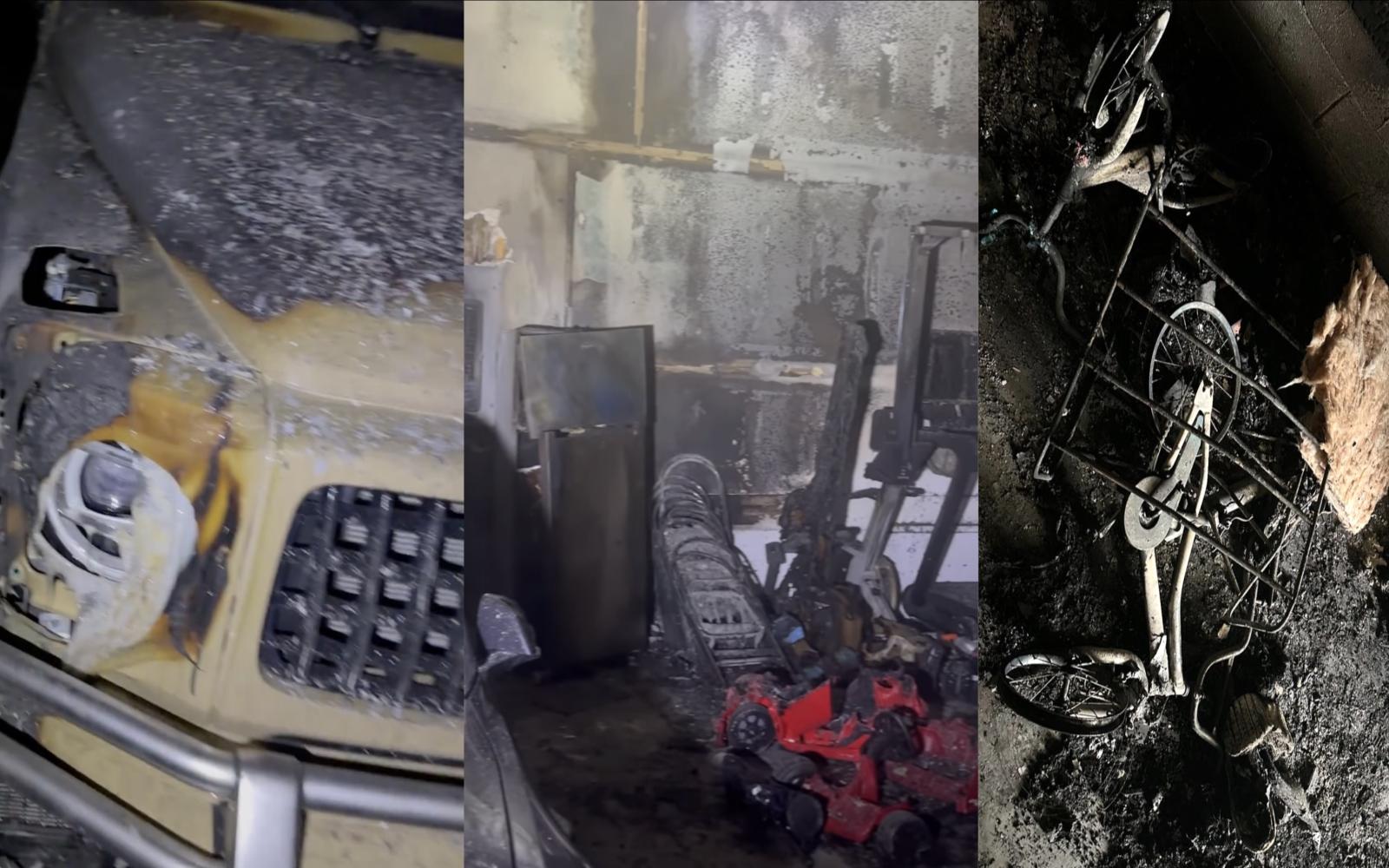 Scenes from the fire at NFL WR Randall Cobb's Nashville Home