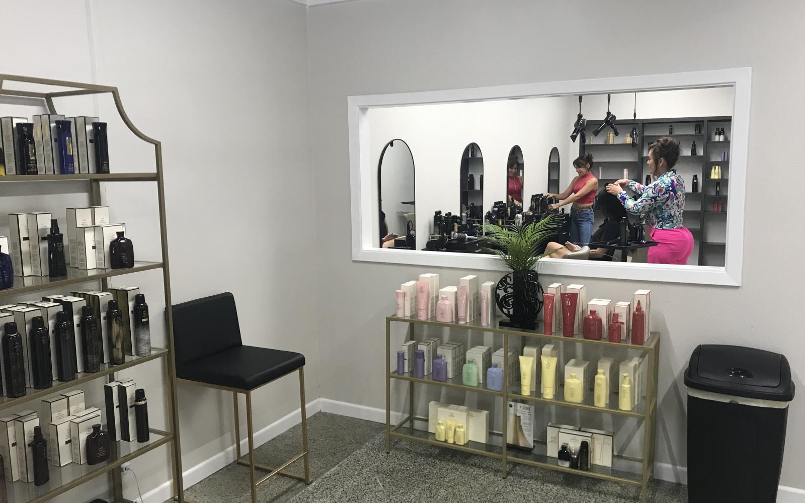 Urban Glo, located at 25 W. Beauregard Ave., is a blow dry bar owned by Juri Lee, a 2001 graduate of Lake View High School.