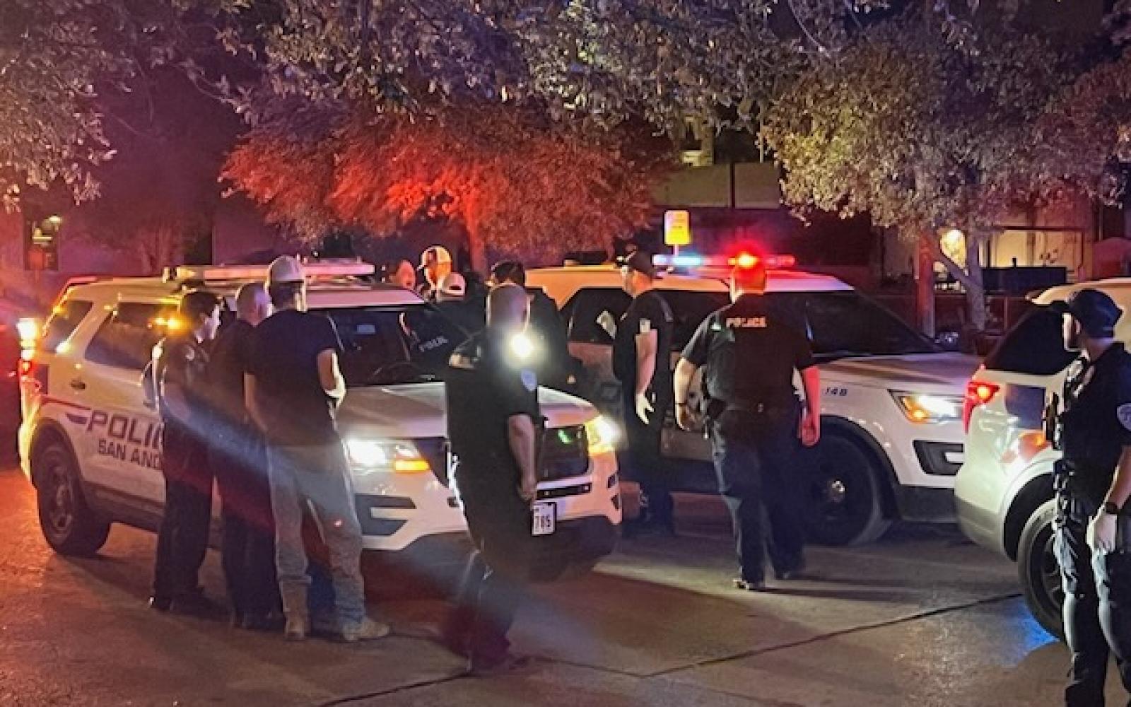 As of 2 a.m., police were still gathering evidence, and no arrests were noted in the jail log that would indicate involvement in the fight.