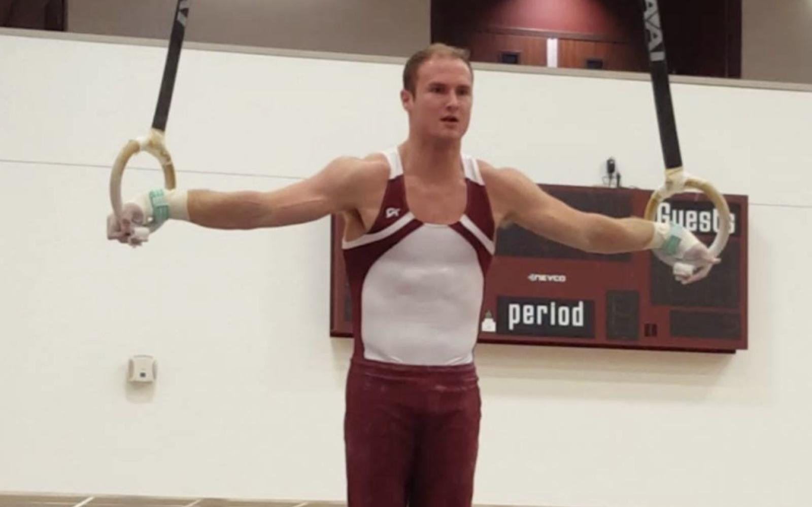 Ryan Terrill helped lead Oklahoma to back-to-back national club titles and was the 2016 national champion in the all-around.