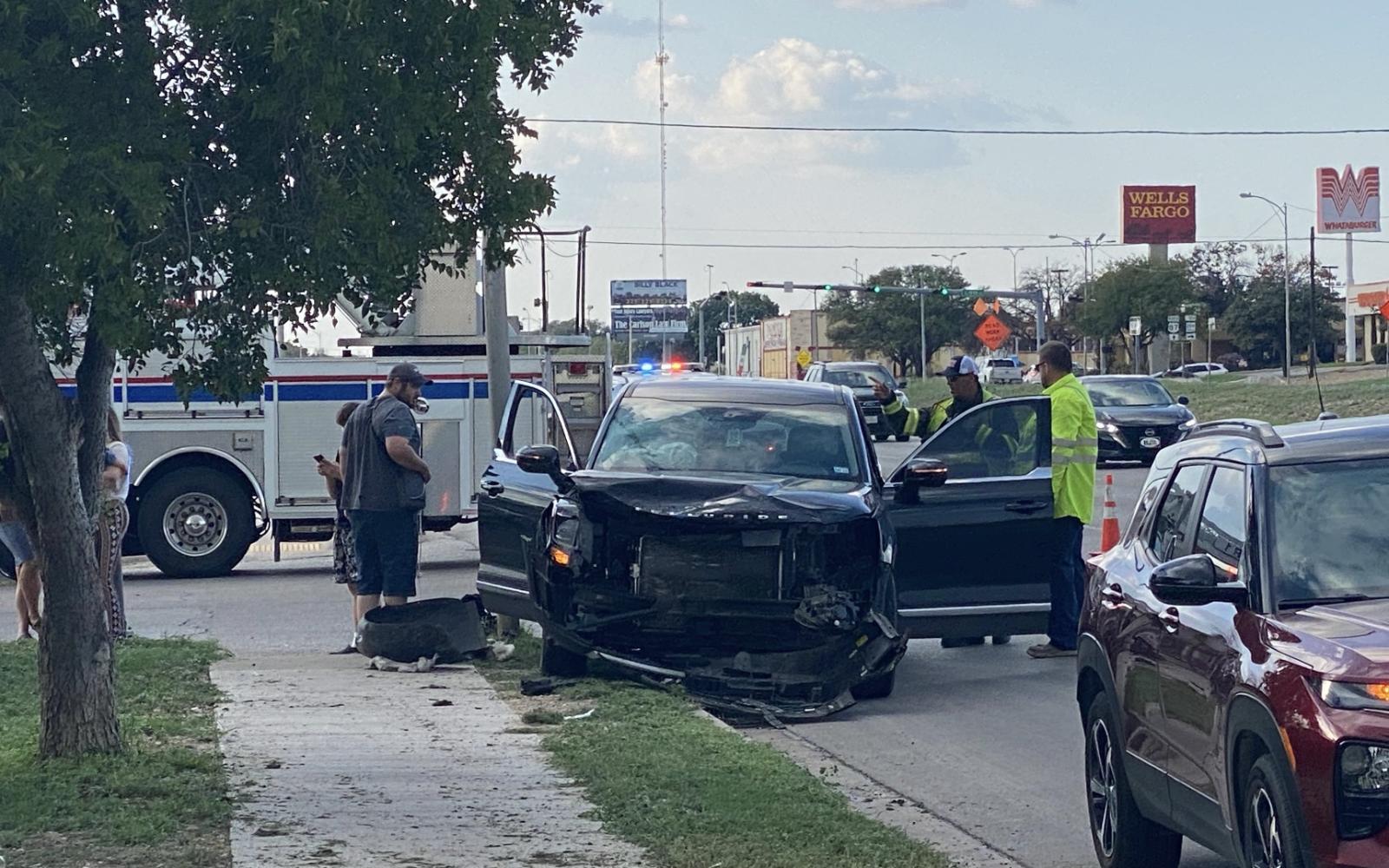 Crash at North Bryant & West 17th Street