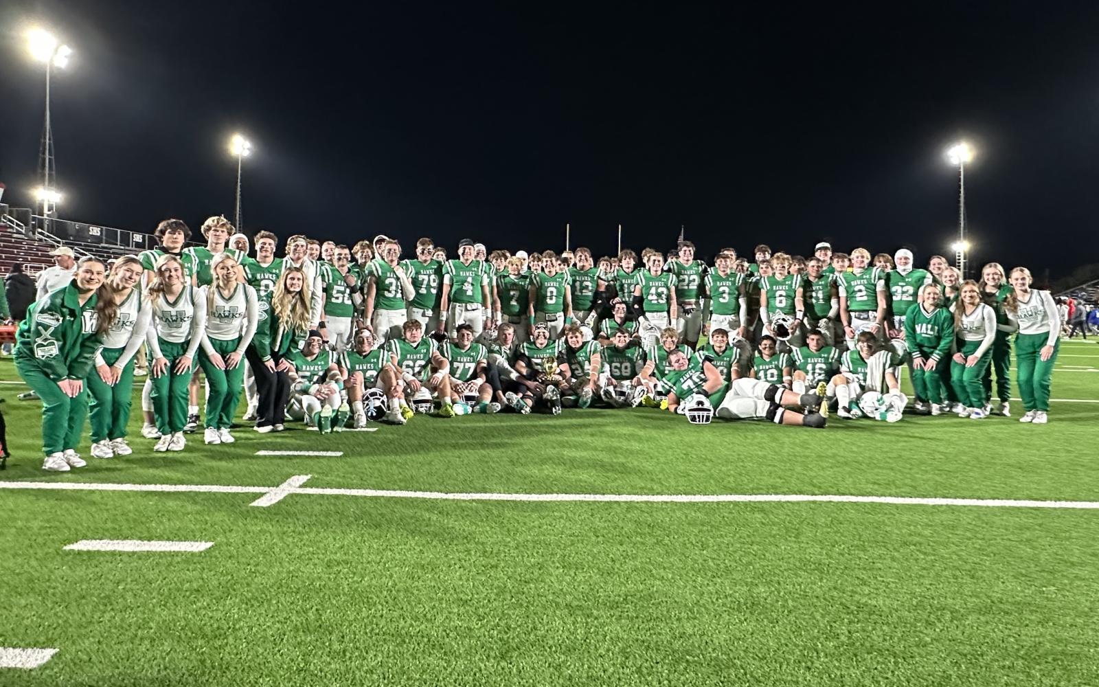 2024 Area Champion Wall Hawks