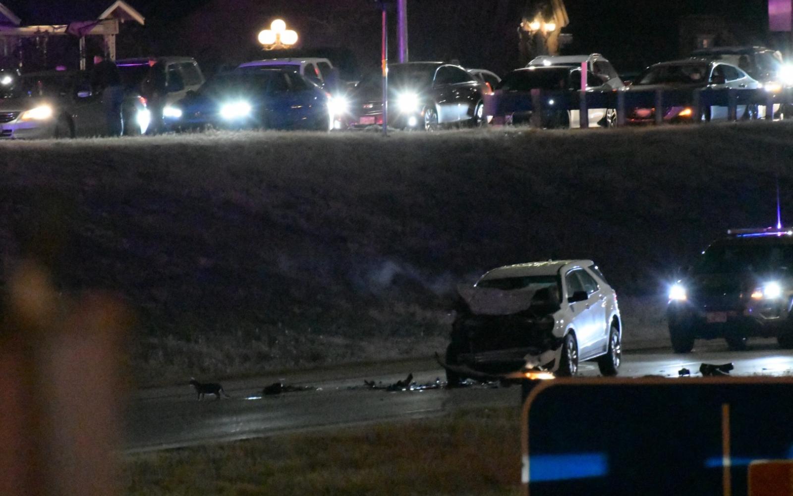 Double Chaos on Houston Harte Expressway: High-Speed Chase Ends in Dramatic Crashes!