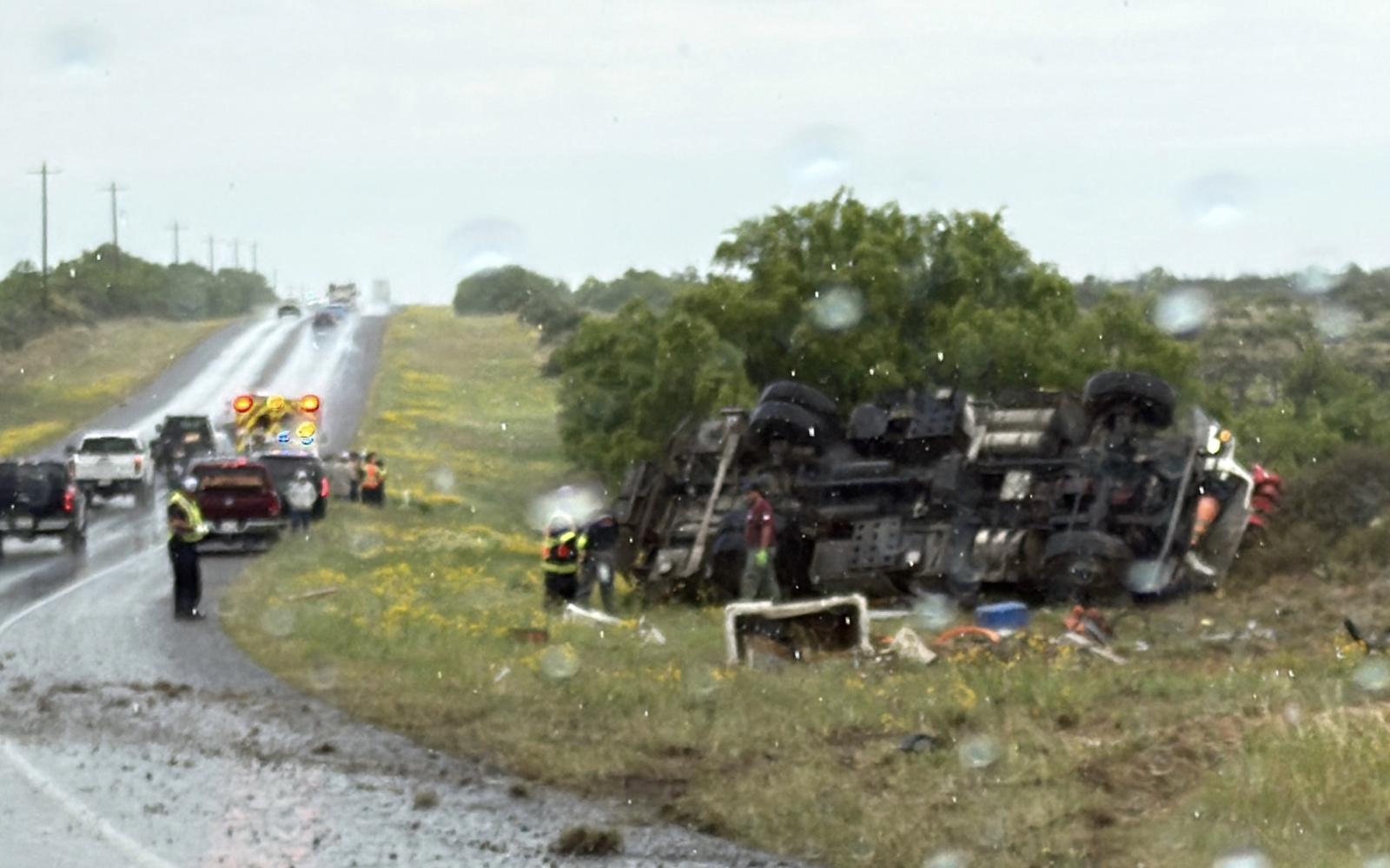 Rollover Crash on FM2288 on Monday, May 5