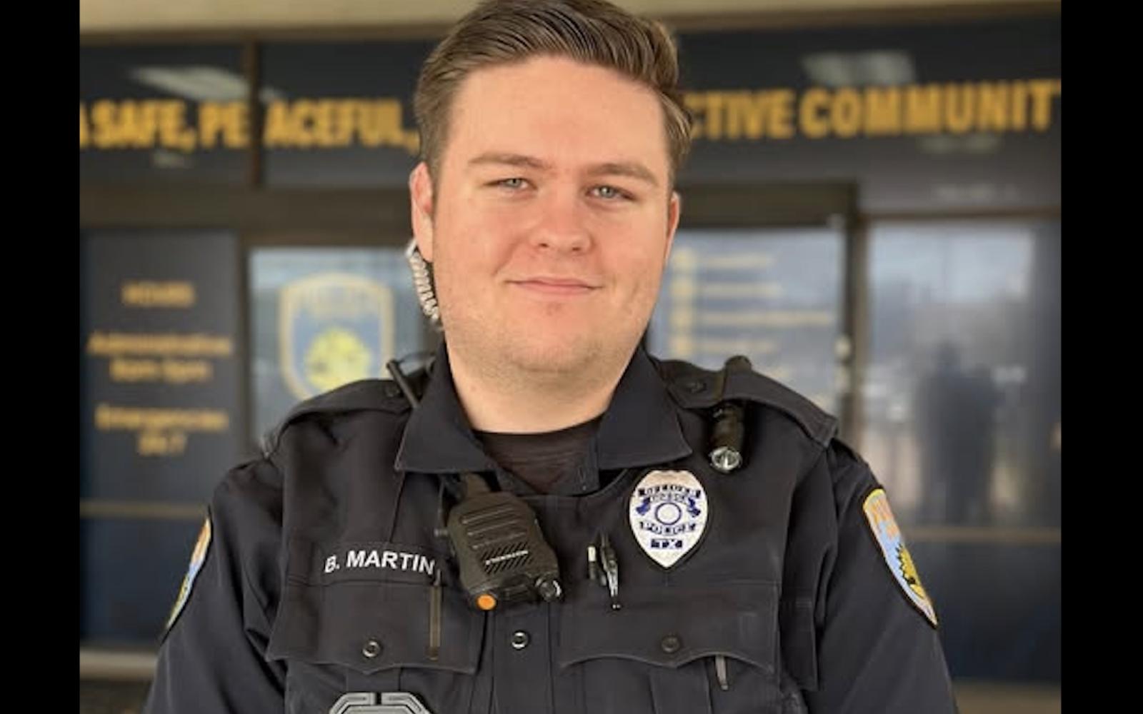 The Odessa Police Department announced that one of its officers, Bailey Martin, was among those killed in the Hill Country flooding.