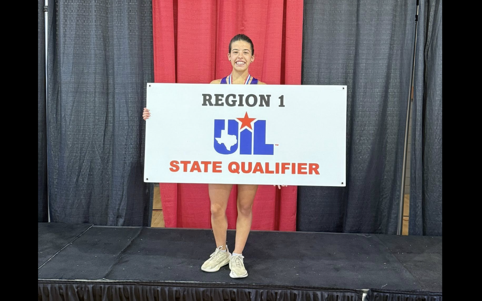 Sterling City freshman Isa McGinnis continued her stellar season by winning the Region I-2A Cross Country Meet on Tuesday at Mae Simmons Park in Lubbock.