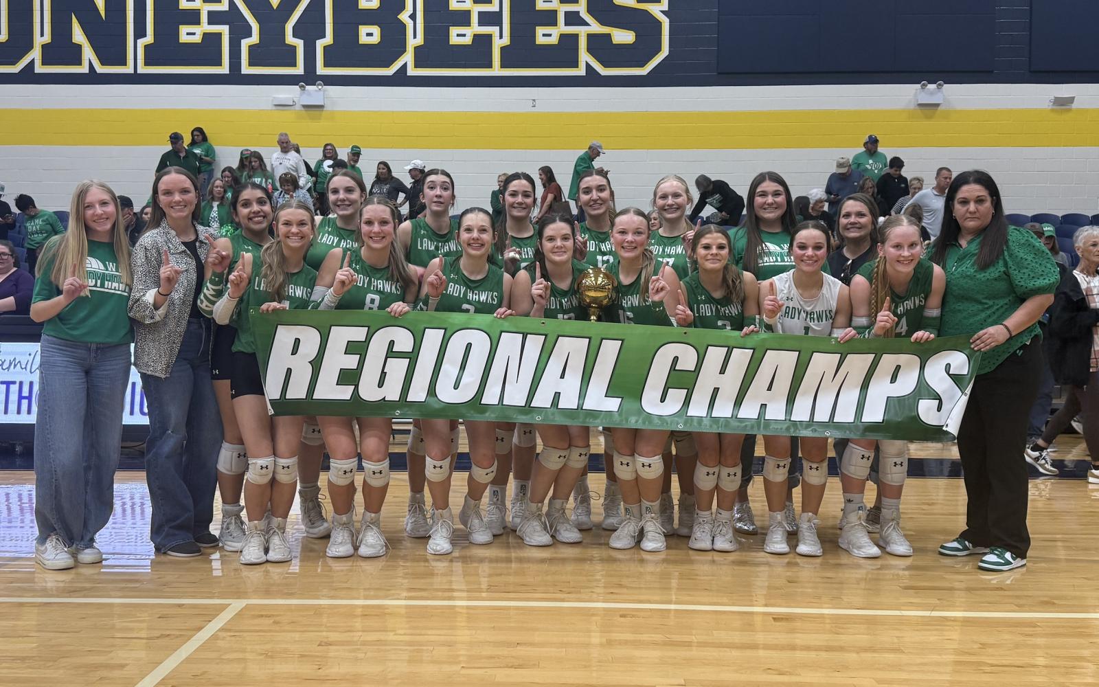 Wall Lady Hawks claim a Regional Championship 2025