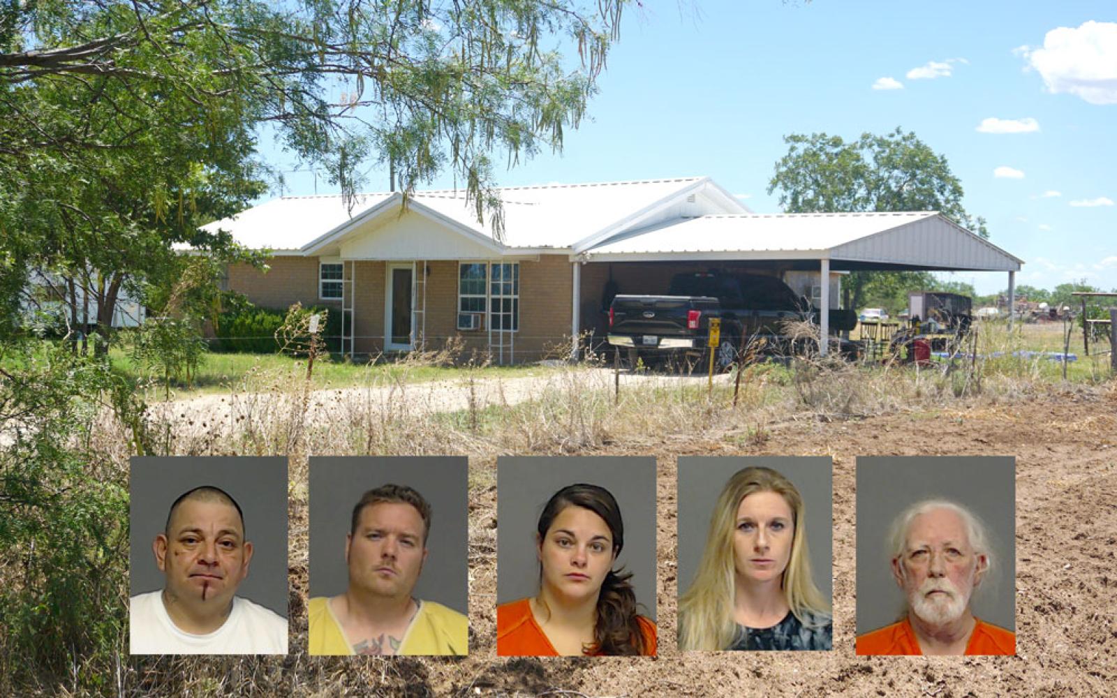 Five individuals conspired together to murder Eric Torrez, Above: David Navarro, Stephen Jennings, Kristen Anne Jennings, Angella Wray, and Gary Lynn Jennings