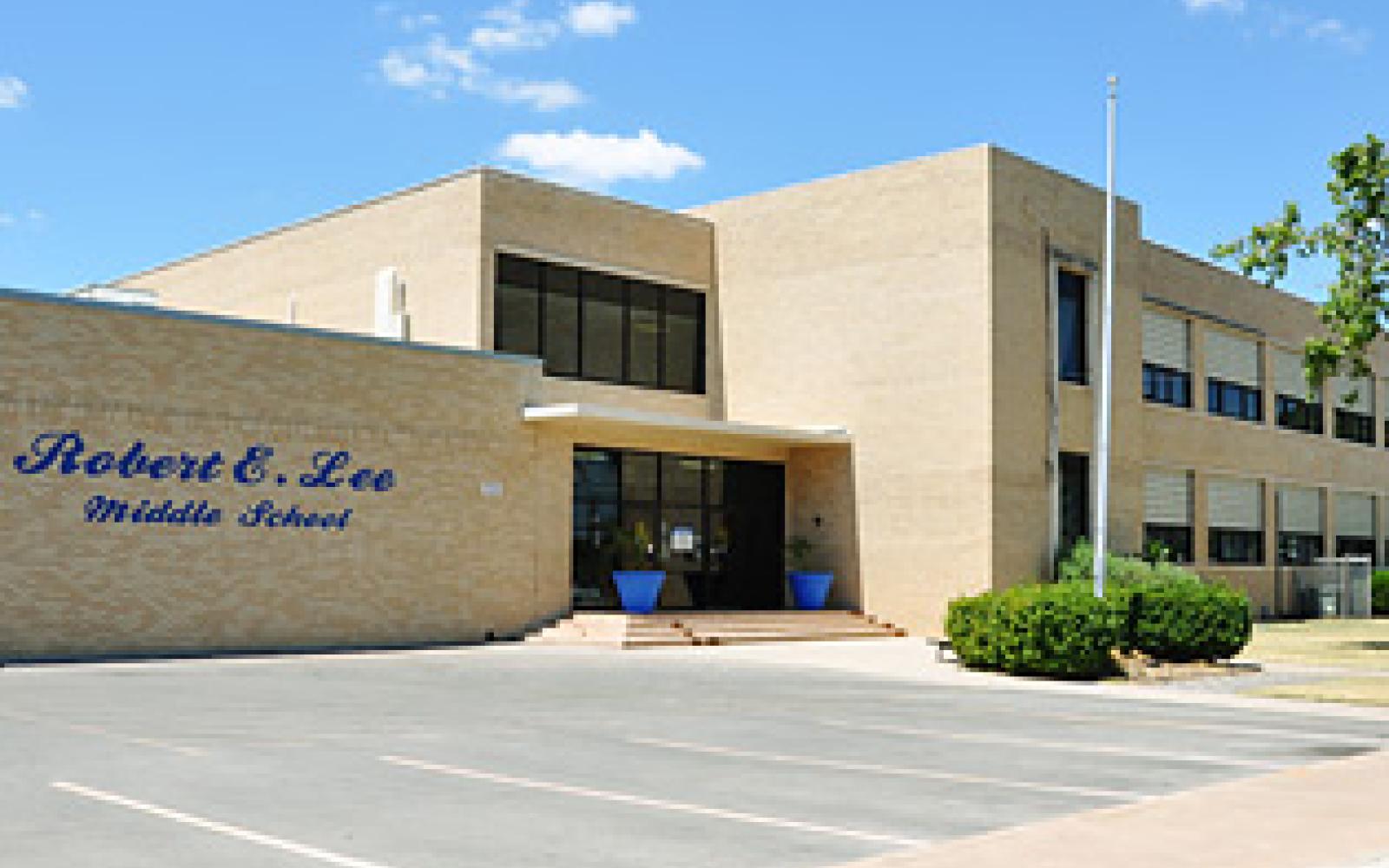 Lee Middle School in San Angelo, Texas