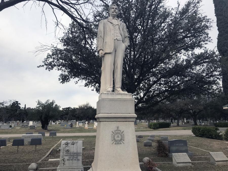 McCloskey's Statue in the Fairmount Cemetery.