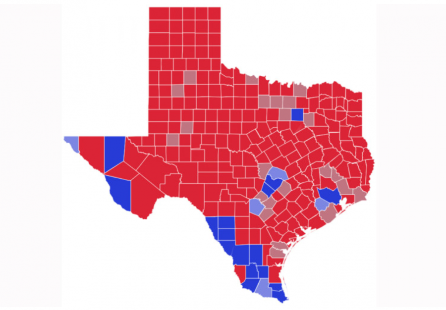 Texas Voting by County 2022 (Contributed/KSAT)