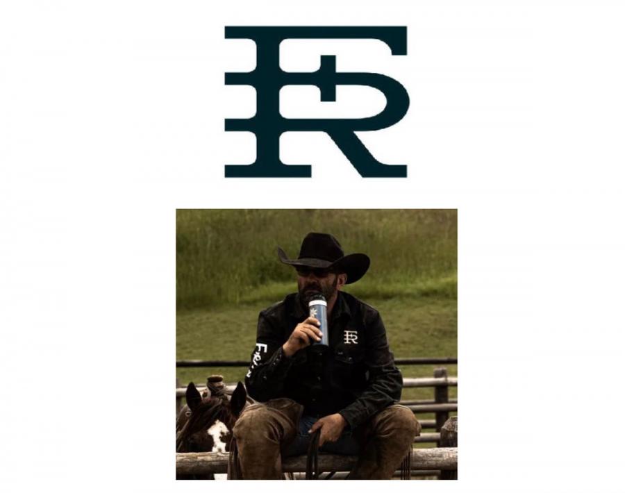 Free Rein Coffee Company's "brand" that Bosque Ranch HQ claimed copies its brand in the lawsuit.