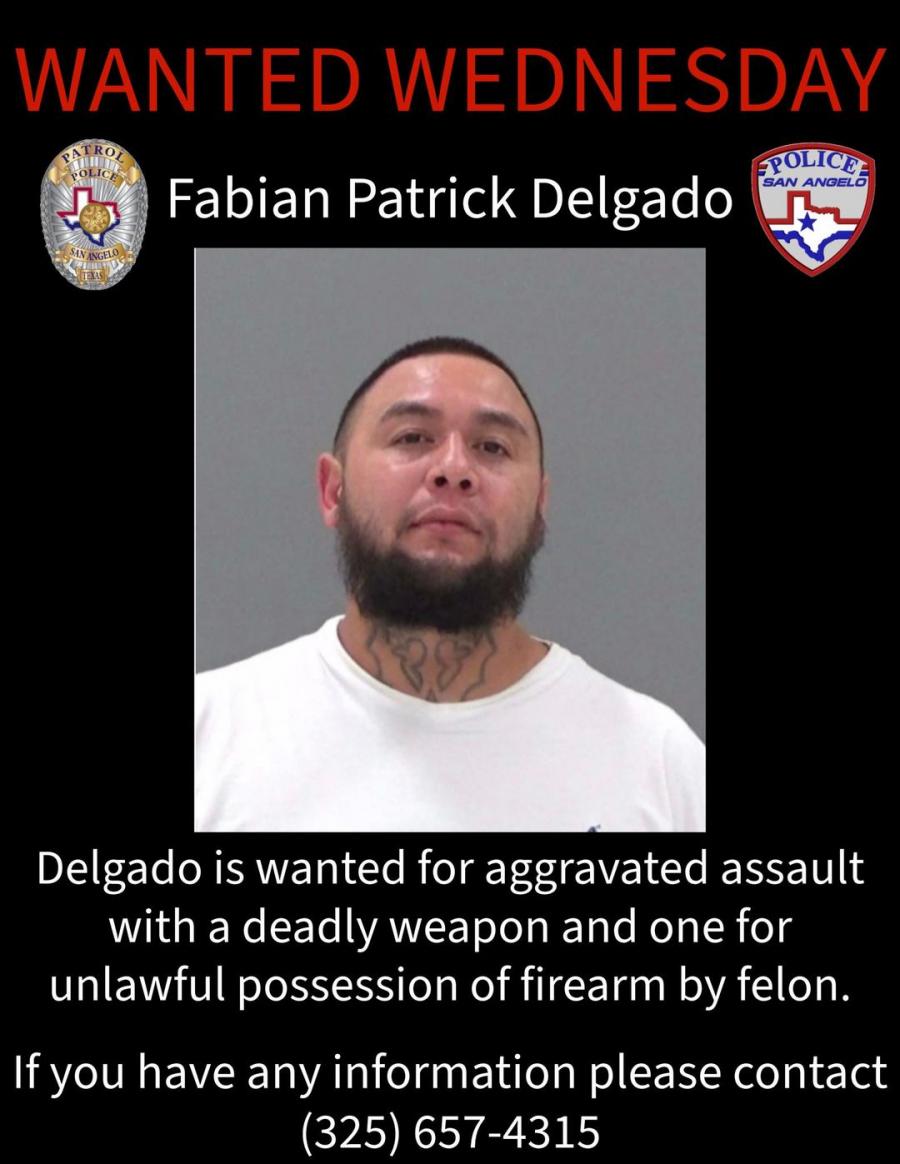 San Angelo Police Seek Public’s Help in Locating Wanted Fugitive