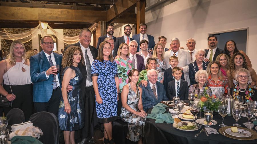 The event celebrated the century-long commitment of the James L. Powell family, the Madolyn Powell Mertz family, and the Marolyn Powell Bean family to conservation and land stewardship in West Texas.