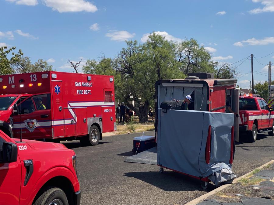 Propane Tank Explosion Leads To Structure Fire on Sunday