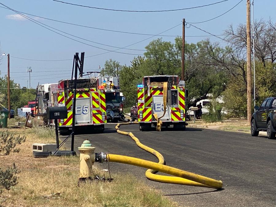 Propane Tank Explosion Leads To Structure Fire on Sunday