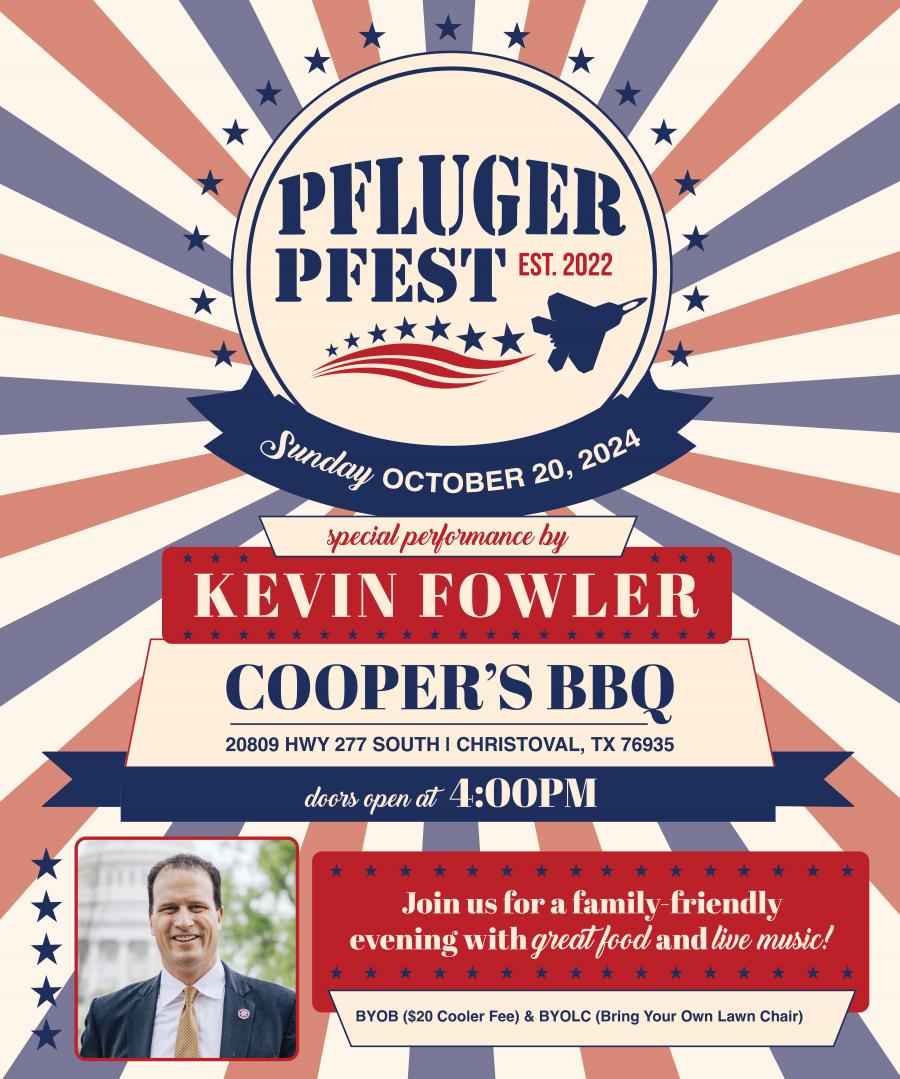 Pfluger Pfest 2024 Set for October 20th in Christoval