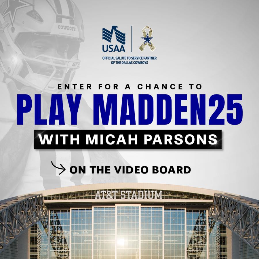 San Angelo Fans Can Compete Against Cowboys’ Micah Parsons in Madden 25 Sweepstakes