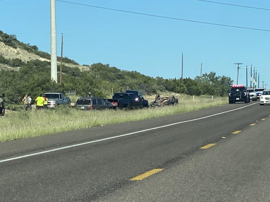 Single-Vehicle Rollover Reported on US 67