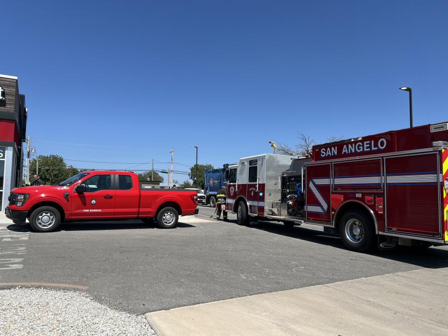 Garbage Truck Fire Investigated at Pulliam Street