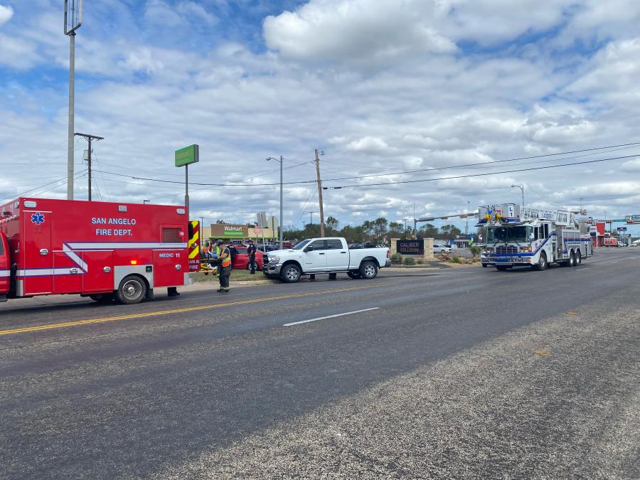 Truck and Car Collide on Beauregard, One Hospitalized