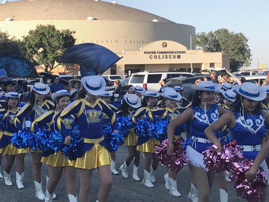 Lake View High School held its homecoming parade in the San Angelo Coliseum parking lot Wednesday, Oct. 9, 2024.