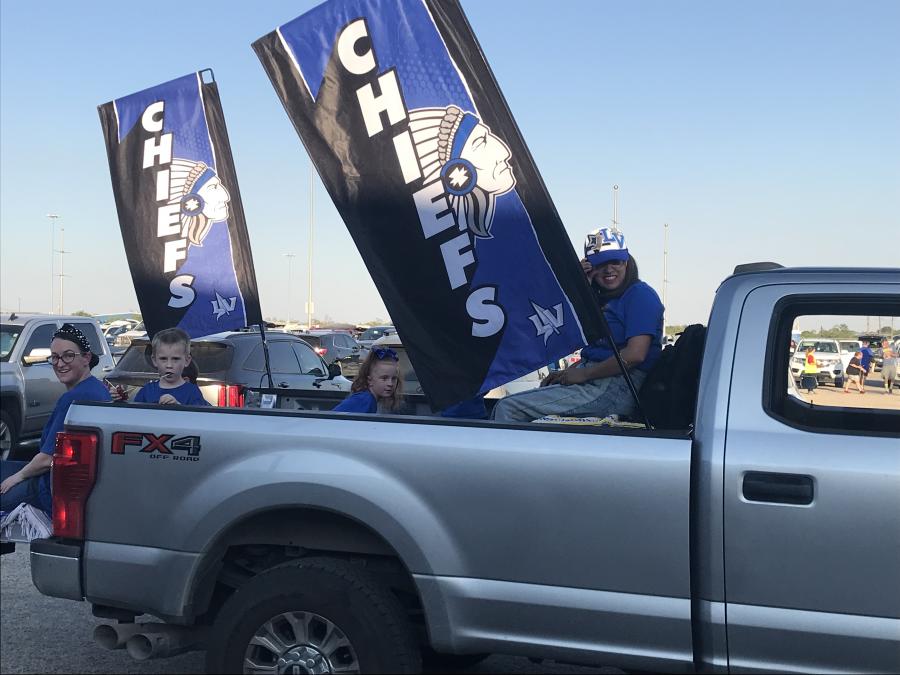 Lake View High School held its homecoming parade in the San Angelo Coliseum parking lot Wednesday, Oct. 9, 2024.