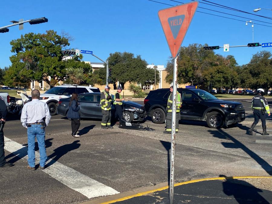 Two Sent to Hospital After Crash at South Johnson and Dina Drive