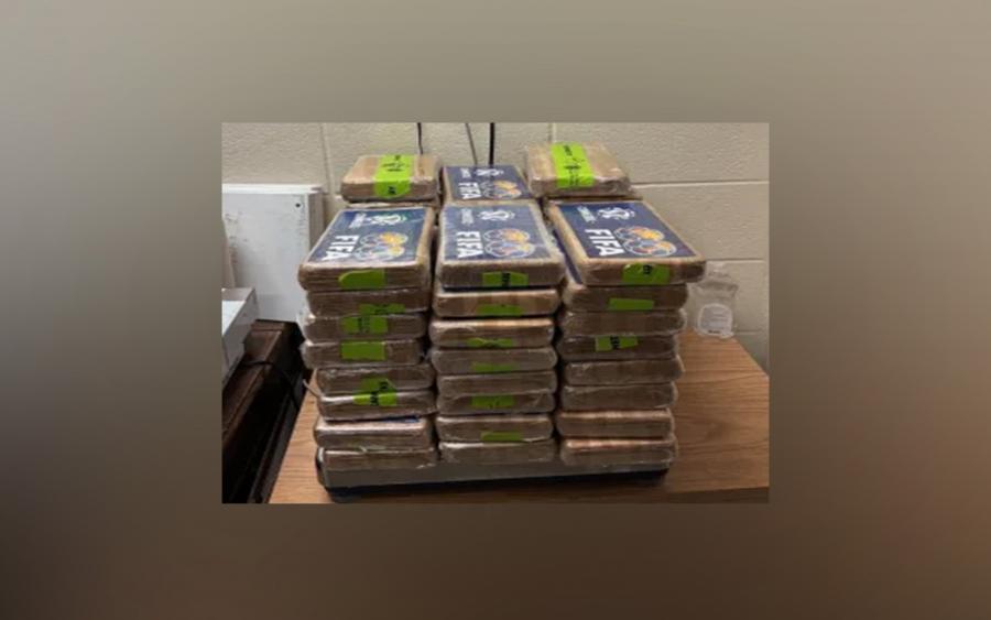 A shipment of soft drinks crossing the U.S.-Mexico border concealed more than 120 pounds of cocaine worth $1.6 million, U.S. Customs and Border Protection (CBP) officials announced Tuesday.