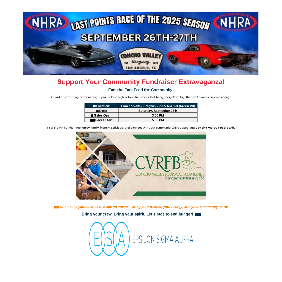 Some sort of fundraiser