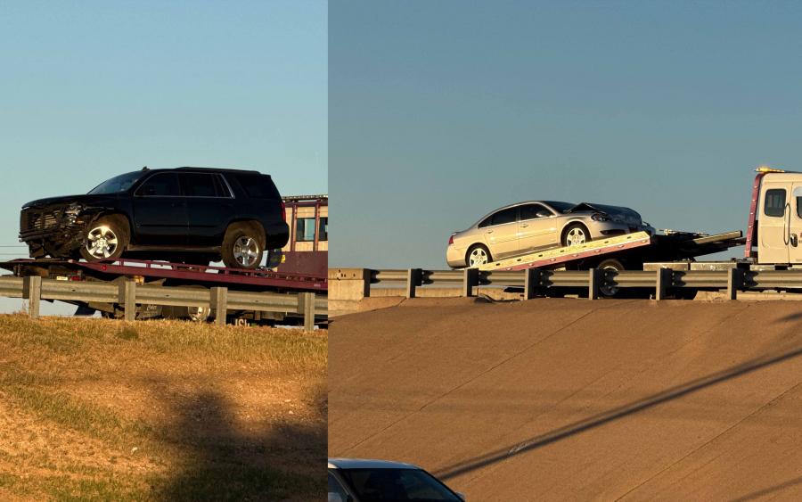 A crash on West Loop 306 near College Hills slowed traffic Monday afternoon as police urged drivers to avoid the eastbound lanes while crews cleared the scene.