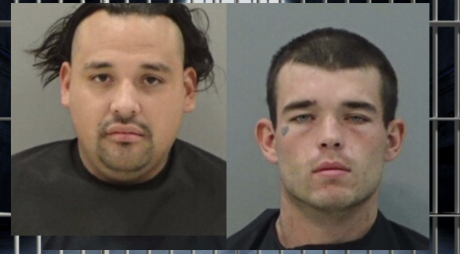 Armando Castro (L), Justin Wright (R), Arrested