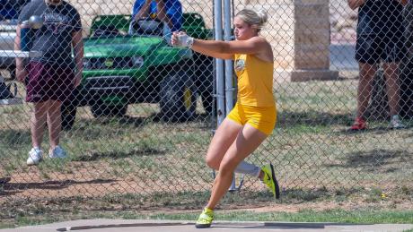 Angelo State’s Kamryn Williams was named the Lone Star Conference Indoor Track and Field Athlete of the Week for her performance this past weekend in Lubbock.