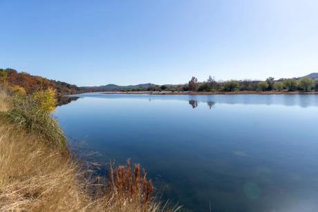 Silver Lake, which is fed by a spring and covers 30 acres, will be a centerpiece of the new park when it opens to the public.
