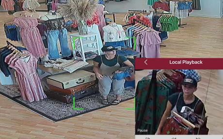 Help ID Ocotillo Boutique thief