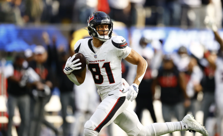 Houston Texans' Jayden Higgins