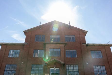 The Texas State Penitentiary at Huntsville, seen on Jan. 31, 2024, houses the state's execution chamber.