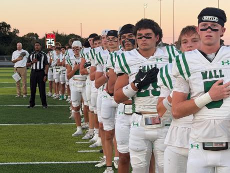 The Wall Hawks vs Llano for the first district game of 2026 on Oct. 9.