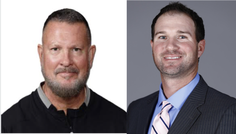 Ballinger's Bryan Gayoso (left) and Menard's Clay Holland