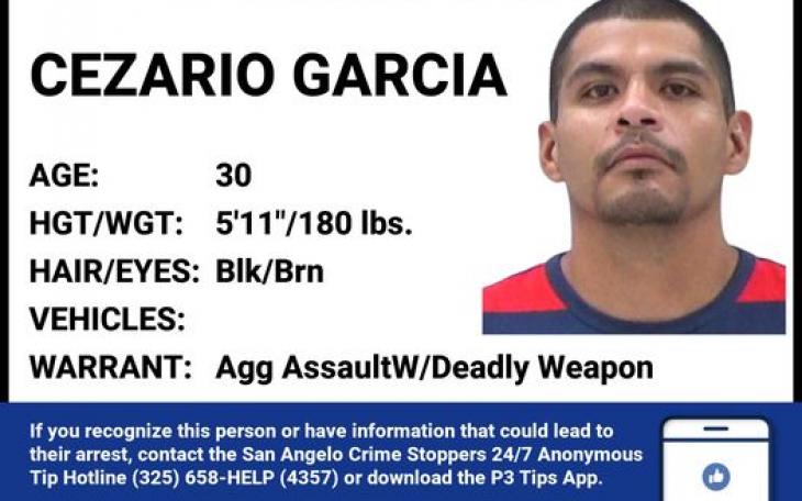 Wanted Fugitive Cezario Garcia