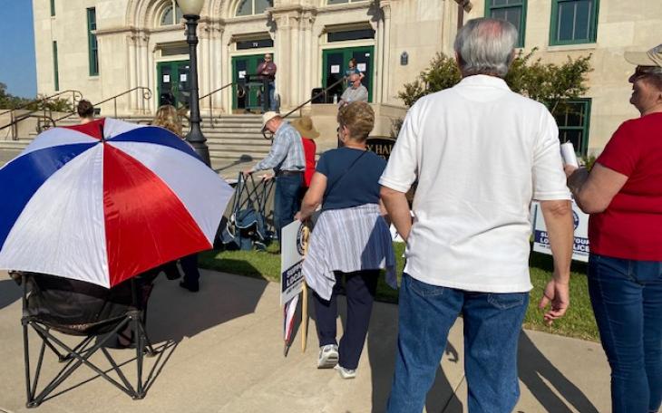 Rally to End COVID Tyranny (LIVE! Photo/Yantis Green)