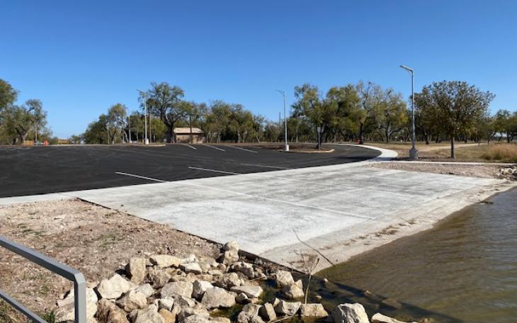 New Boat Ramp on Nasworthy (LIVE! Photo/Yantis Green)