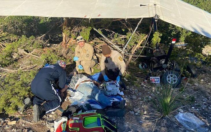 Border Patrol Agents Rescue Pilot.  (Contributed/CBP)