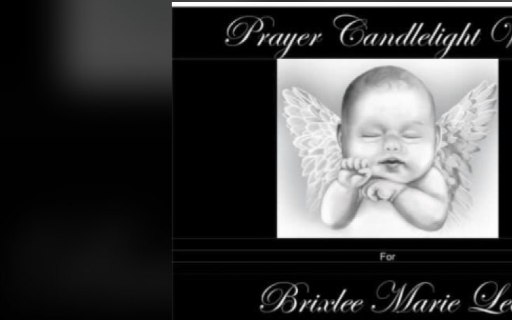 Candlelight Vigil for Brixlee Lee