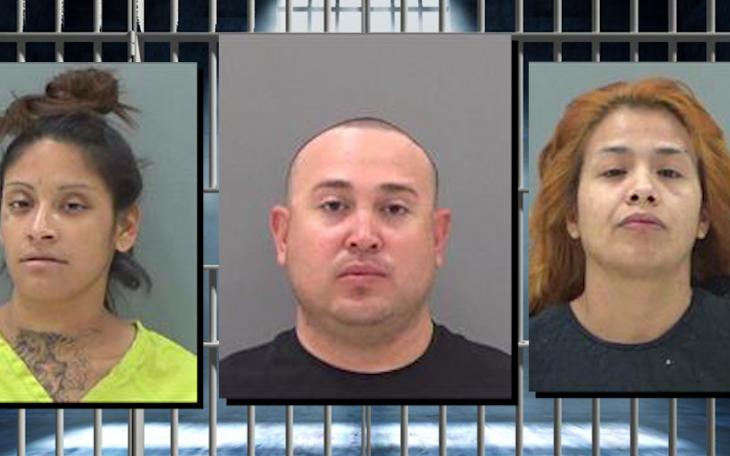 Danielle Reyes (L) Rafael Barrera-Torres (M) Marcy Garcia (R)