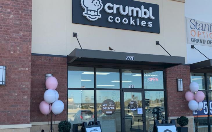Crumbl Cookie Opening Day